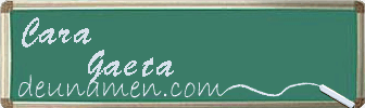 Cara Gaeta Visitenkarte